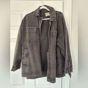 Free People Charcoal Jacket